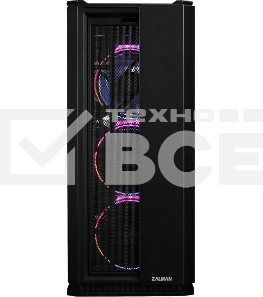 Компьютерный корпус ZALMAN X3, ATX, BLACK, WINDOW, 2x3.5