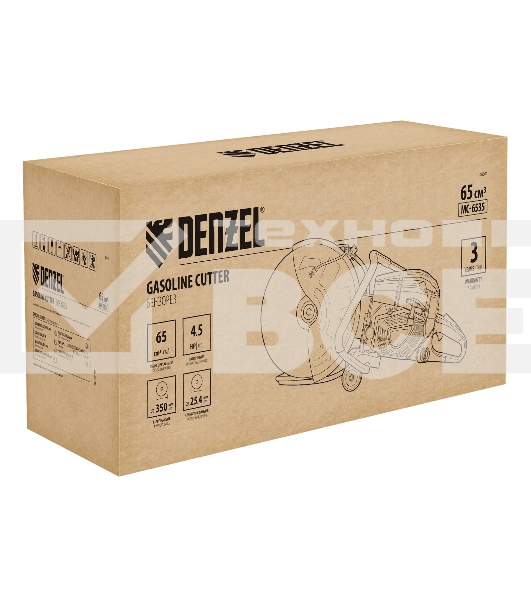Бензорез Denzel МС-6535, 65 см3, диаметр диска 350 мм
