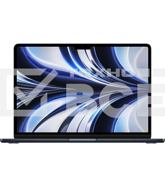 Ноутбук Apple MacBook Air A2681 13.6' Ultra HD IPS/Apple M2 8 core/8Gb/256Gb/Apple M2 8 core/Mac OS/полночный, (Английская клавиатура)
