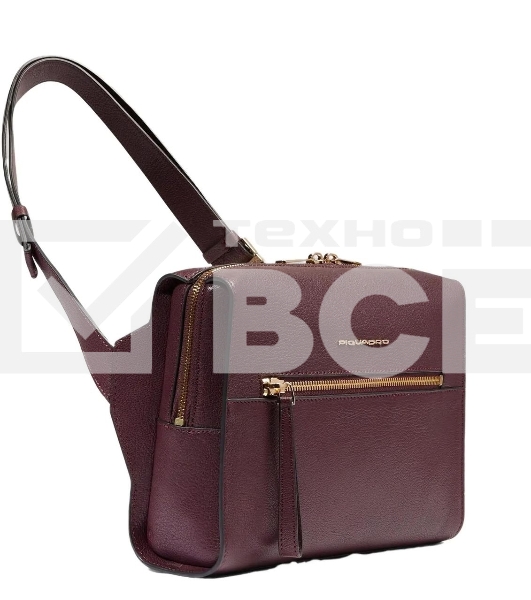 Сумка женская Piquadro Patricia CA6776W140/BO бургунди натур.кожа