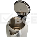 Чайник электрический Delta DL-1330 нерж с красным, фото4