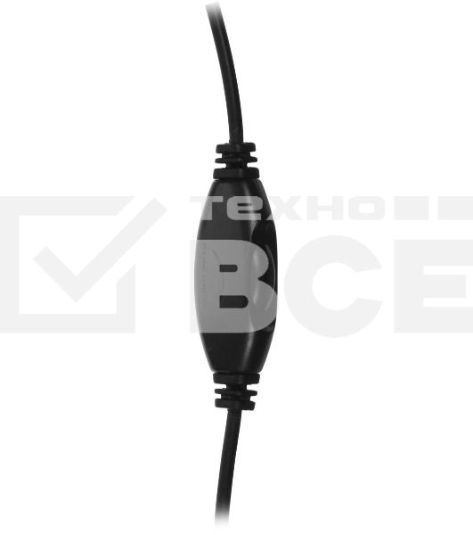 Проводные наушники Oklick HP-M211V черный, полноразмерные, Jack 3.5 мм