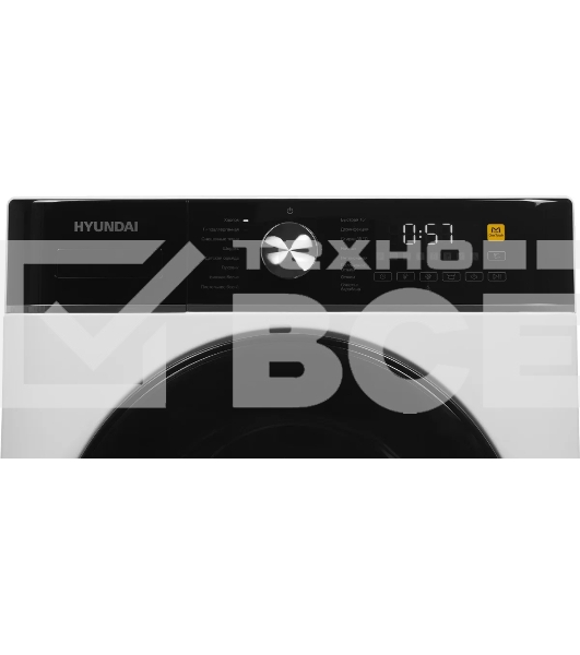 Стиральная машина Hyundai WME7216 класс: A+++ загр.фронтальная макс.:7кг белый инвертор