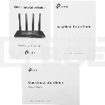 Роутер TP-Link AX1500 Dual-Band Wi-Fi 6 RouterSPEED: 300 Mbps at 2.4 GHz + 1201Mbps at 5 GHzSPEC: 4× Antennas, 1GHz Dual Core CPU, 1× Gigabit WAN Port + 3× Gigabit LAN Ports, 1024-QAM, OFDMAFEATURE: Tether App, WPA3, Access Point Mode, IPv6 Supported, IPTV, Bea, фото4