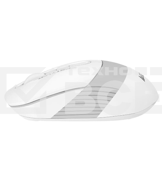 Мышь беспроводная A4Tech Fstyler FB10C белый/серый, 2000 dpi, радиоканал, Bluetooth, USB, кнопки - 4