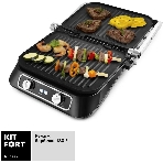 Гриль электрический Kitfort КТ-1652 2100Вт черный, фото3