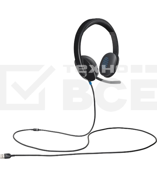 Гарнитура проводная Logitech H540 USB (981-000480)