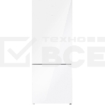 Холодильник Maunfeld MFF1857NFW белый мат. инвертер двухкамерный 336/117л морозилка снизу, фото 1