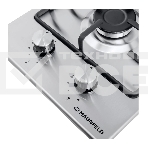 Газовая варочная панель Maunfeld EGHS.32.3ES, 2 конфорки, нержавеющая сталь, серебристый, фото12