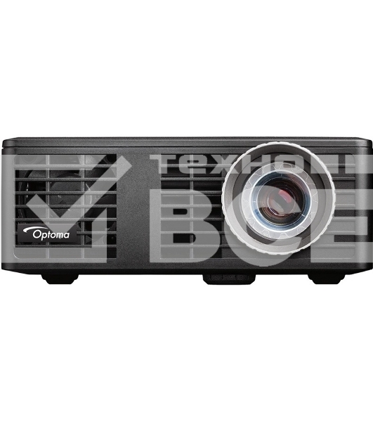 Проектор Optoma ML750e (DLP, LED, WXGA 1280x800, 700Lm, 15000:1, HDMI, USB, MHL, MicroSD, 1x1W speaker, 3D Ready, led 20000hrs, черный, 0.38kg)