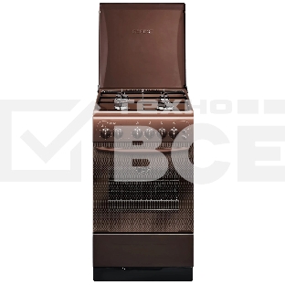 Плита газовая Gefest ПГ 3200-05 К19 коричневый, конфорок 4 шт, духовка 44 л, 50 см x 85 см x 57 см