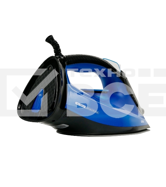Утюг Centek CT-3301 синий, 2800 Вт, 60 г/мин, 195 г/мин, 600 мл
