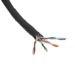 Кабель NEOMAX NM11031 U/UTP cat.5e 4 пары (305 м) 0.48 мм (24 AWG) Медь, внешний, PE, черный, фото2