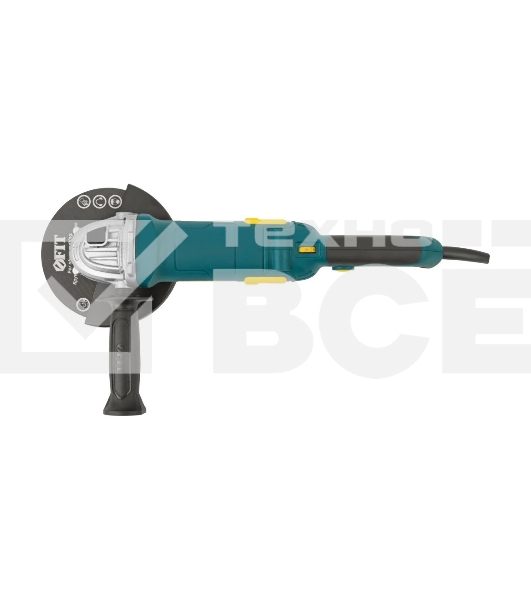 Углошлифовальная машина FIT AG-150/1400, 1400 Вт, 0-10000 об/мин, КлК 150 мм, 2,5 кг, армир.ротор, б/с щеток, коробка
