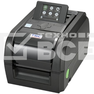 Принтер этикеток TSC TX210 (TX210-A001-1202) термотрансферная печать и прямая термопечать, 203 dpi, 203 мм/сек, USB, RS-232, Ethernet, USB Host, чёрный