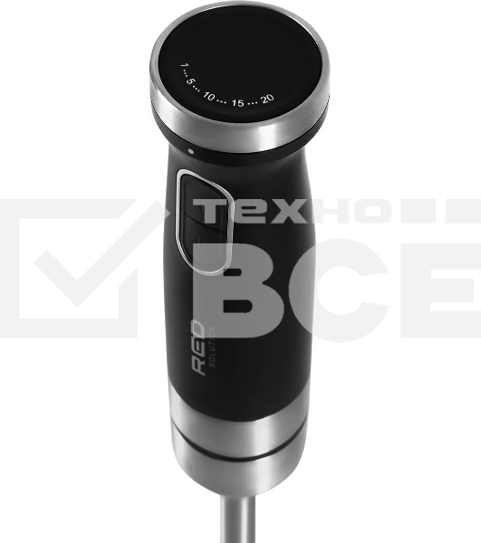 Блендер погружной Red Solution HB2903 1200Вт черный/стальной
