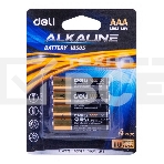 Батарейки Deli E18505 AAA LR03 1.5V (4 шт) , фото 1