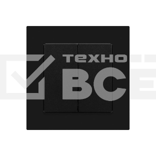 Выключатель Intro Accent 6-104-05 двойн. 10А-250В IP20 СУ AL/CU антрацит Б0063488