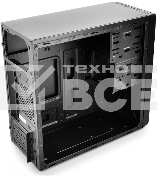 Компьютерный корпус Deepcool WAVE V2, mATX/mini-ITX, без БП, 1x USB 3.0, 2x USB 2.0