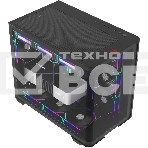 Компьютерный корпус Bloody BD-CC113 черный без БП ATX 10x120мм 2xUSB 3.0 audio bott PSU, фото 1