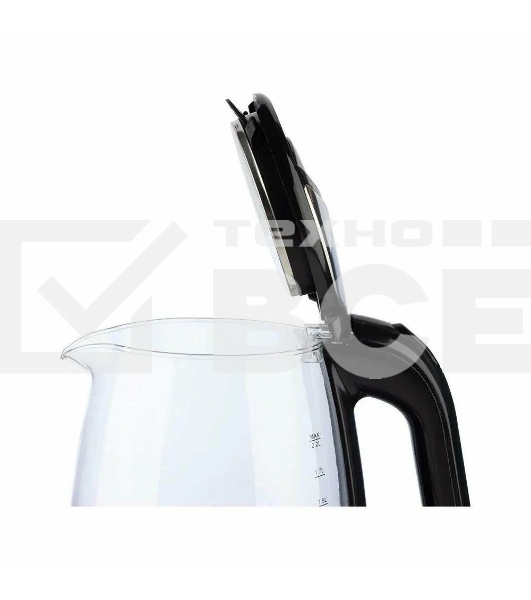 Чайник электрический Матрена MA-155 2,2л, стекло, черный (105230)