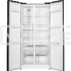 Холодильник Maunfeld MFF177NFB Slim Inverter черный двухкамерный 352/198л морозилка слева, No Frost, Side by Side, фото11