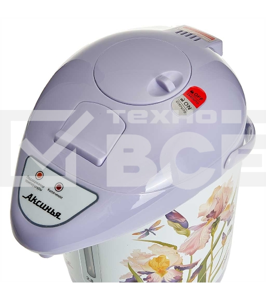 Чайник-термос электрический АКСИНЬЯ КС-1805 'Ирисы'