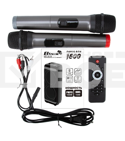 Минисистема ELTRONIC (30-54) DANCE BOX 1500 - колонка 12