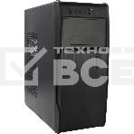 Компьютерный корпус PowerCool без ТМ, S1008BK-2U3C-NP NP (MidiTower, БЕЗ БП, черный, 2*USB3.0+2*USB Type-C +HD Audio), фото 1