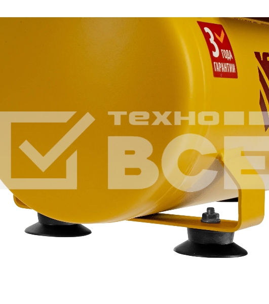 Компрессор безмасляный малошумный Denzel DLP-950/10, 950 Вт,10 л, 2850 об/мин, 170 л/мин