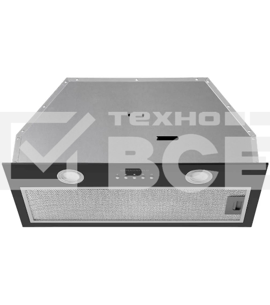 Вытяжка встраиваемая Maunfeld Trapeze 602M черный, 60 см, 1150 куб. м/ч, 54 дБ