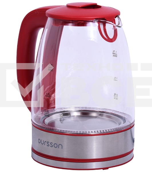 Чайник электрический OURSSON KE1744GD/RD