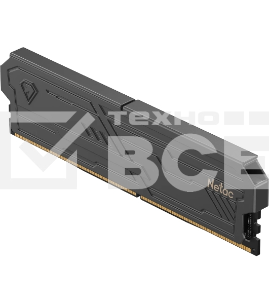 Оперативная память Netac DDR4  8GB 3200Mhz, DIMM PC25600, Shadow III, CL16 с радиатором