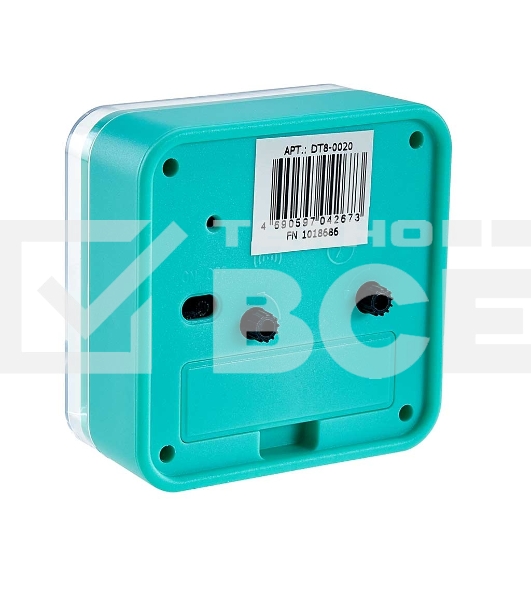 Будильник DELTA DT8-0020 8.2x4.2x8.8 см (зеленый)