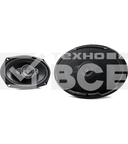 Колонки автомобильные Kenwood KFC-PS6996EX 700Вт 88дБ 4Ом 15x23см (6x9дюйм) (ком.:2кол.) коаксиальные пятиполосные