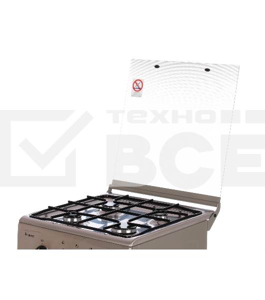 Плита газовая Gefest ПГ 3200-06 К62 серебристый, конфорок 4 шт, духовка 42 л, 50 см x 85 см x 57 см