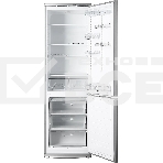 Холодильник Atlant ХМ-6024-080 серебристый двухкамерный 246/101л морозилка снизу, фото4