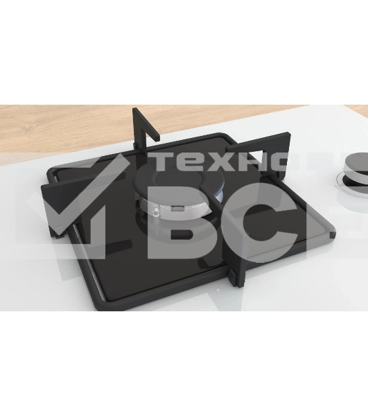 Газовая варочная панель Bosch POP7C2P30O белый