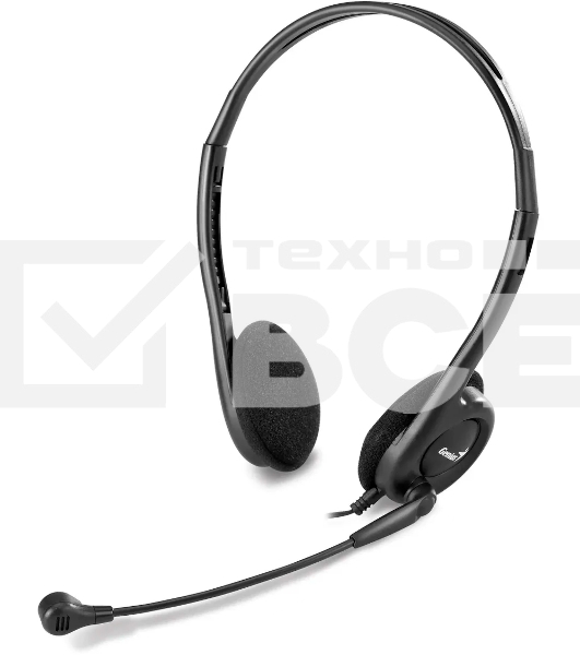 Гарнитура проводная Genius HS-200C + Single Jack Cable