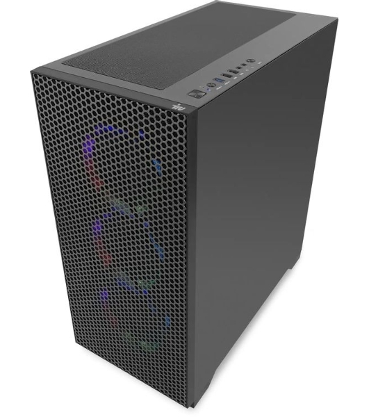Компьютер IRU Tactio 520B6GP TWR Ryzen 5 7600 (3.7) 32Gb SSD 1Tb RTX 5060 8Gb FreeDOS GbitEth 750W черный (RUS) (2130958)