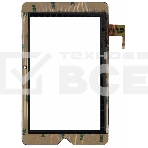 Сенсорное стекло (тачскрин) teXet TM-7047HD, черное, фото2