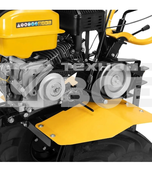 Мотоблок Denzel DPT-470S-PRO, 7 л.с., ремен.сцеп, фрез 3х4, ШОМ, передачи 4В/2Н