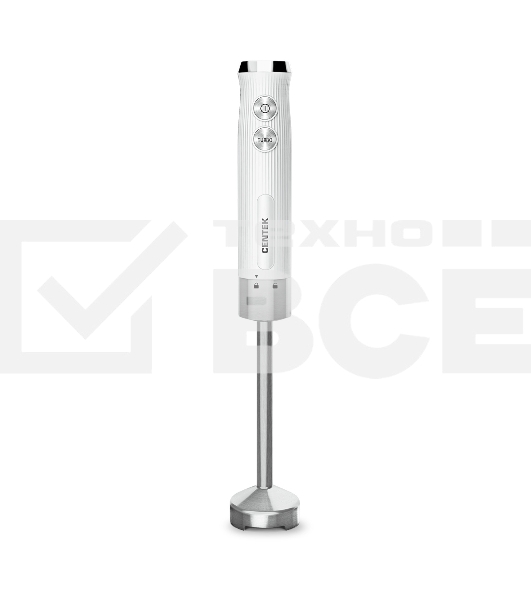 Блендер Centek CT-1349 (белый) 1000Вт, 3в1, блендер/венчик/чоппер 400мл +мерн стакан 600мл