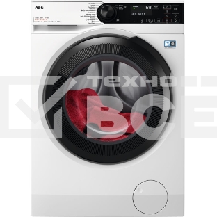 Стирально-сушильная машина AEG LWR73864O белый, загрузка фронтальная 8 кг, 1600 об/мин., класс: D