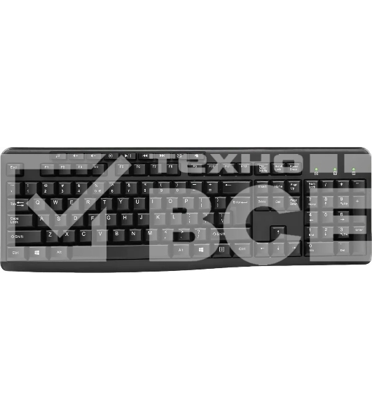Клавиатура Oklick 305M (1659987) проводная, USB, черный