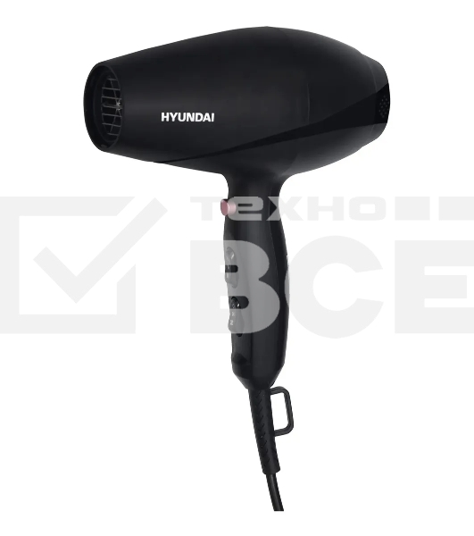 Фен Hyundai H - HDI0750 2200Вт черный/черный