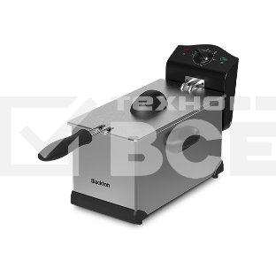 Фритюрница Blackton Bt DF1111 2000Вт, 3л стальной/черный