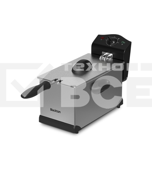 Фритюрница Blackton Bt DF1111 2000Вт, 3л стальной/черный