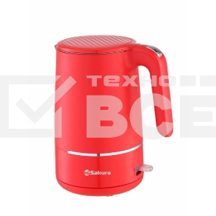 Чайник электрический Sakura SA-2176R красный, 1.7 л., 1800 Вт