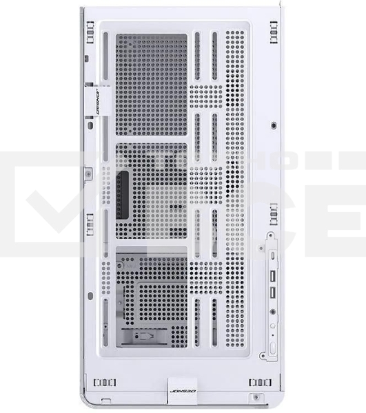 Корпус без блока питания JONSBO D300, Mini-Tower, TG, no fan, 2xUSB-A 3.2 + 1xUSB-C 3.2, mATX, mITX White